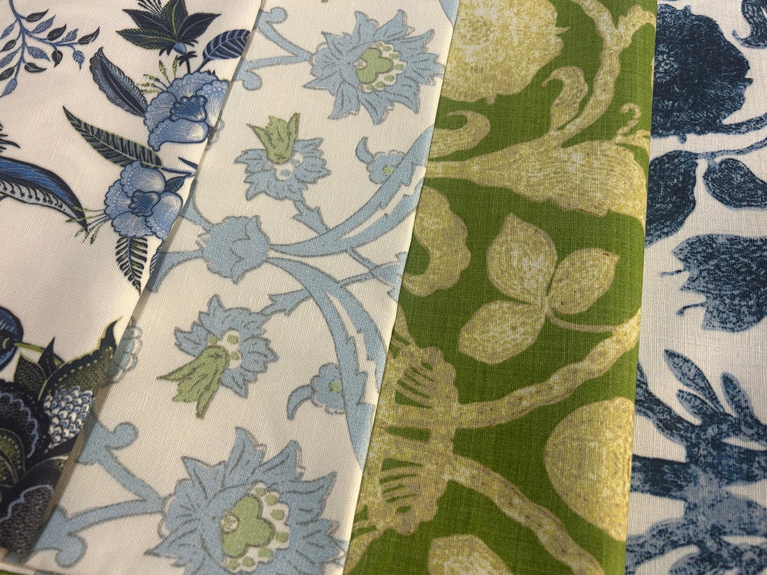 Lampshade Making Fabric Selection | Kalani Interiors